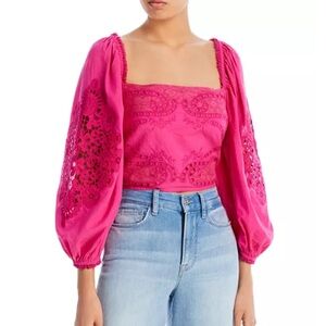 Farm Rio Lace Blouse